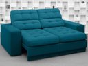 Ver imagem 1 de Sofá Jobim 1,70m Assento Retrátil e Reclinável Velosuede - NETSOFAS