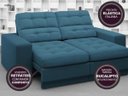 Ver mais imagens de Sofá Jobim 1,70m Assento Retrátil e Reclinável Velosuede - NETSOFAS