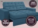 Ver imagem 3 de Sofá Jobim 1,70m Assento Retrátil e Reclinável Velosuede - NETSOFAS