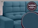 Ver imagem 7 de Sofá Jobim 1,70m Assento Retrátil e Reclinável Velosuede - NETSOFAS