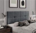 Ver imagem 2 de Cabeceira Suspensa Bruna Cama Box Casal 140cm X 55cm para Parede Grafite