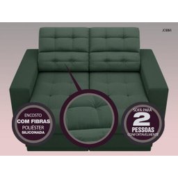 Sofá Jobim 1,70m Assento Retrátil e Reclinável Velosuede - NETSOFAS - 3