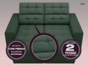 Ver imagem 4 de Sofá Jobim 1,70m Assento Retrátil e Reclinável Velosuede - NETSOFAS