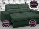 Ver imagem 7 de Sofá Jobim 1,70m Assento Retrátil e Reclinável Velosuede - NETSOFAS