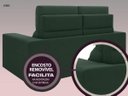 Ver imagem 5 de Sofá Jobim 1,70m Assento Retrátil e Reclinável Velosuede - NETSOFAS