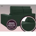 Ver imagem 5 de Sofá Jobim 1,70m Assento Retrátil e Reclinável Velosuede - NETSOFAS