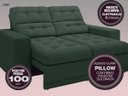 Ver mais imagens de Sofá Jobim 1,70m Assento Retrátil e Reclinável Velosuede - NETSOFAS