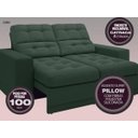 Ver mais imagens de Sofá Jobim 1,70m Assento Retrátil e Reclinável Velosuede - NETSOFAS