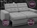 Ver mais imagens de Sofá Jobim 1,70m Assento Retrátil e Reclinável Velosuede - NETSOFAS