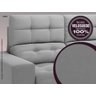 Sofá Jobim 1,70m Assento Retrátil e Reclinável Velosuede - NETSOFAS - 7