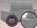 Ver imagem 6 de Sofá Jobim 1,70m Assento Retrátil e Reclinável Velosuede - NETSOFAS