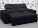 Ver imagem 1 de Sofá Jobim 1,70m Assento Retrátil e Reclinável Velosuede - NETSOFAS