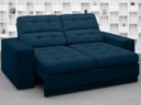 Ver imagem 1 de Sofá Jobim 1,70m Assento Retrátil e Reclinável Velosuede - NETSOFAS