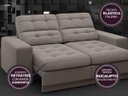 Ver mais imagens de Sofá Jobim 1,70m Assento Retrátil e Reclinável Velosuede - NETSOFAS