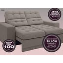 Ver imagem 3 de Sofá Jobim 1,70m Assento Retrátil e Reclinável Velosuede - NETSOFAS