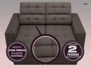 Ver imagem 5 de Sofá Jobim 1,70m Assento Retrátil e Reclinável Velosuede - NETSOFAS