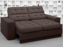 Ver imagem 1 de Sofá Jobim 1,70m Assento Retrátil e Reclinável Velosuede - NETSOFAS