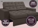 Ver imagem 3 de Sofá Jobim 1,70m Assento Retrátil e Reclinável Velosuede - NETSOFAS