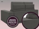 Ver imagem 6 de Sofá Jobim 1,70m Assento Retrátil e Reclinável Velosuede - NETSOFAS