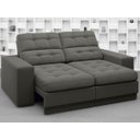 Ver imagem 2 de Sofá Jobim 1,70m Assento Retrátil e Reclinável Velosuede - NETSOFAS