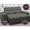 Ver mais imagens de Sofá Jobim 1,70m Assento Retrátil e Reclinável Velosuede - NETSOFAS