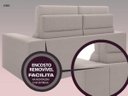Ver imagem 6 de Sofá Jobim 1,70m Assento Retrátil e Reclinável Velosuede - NETSOFAS