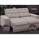 Ver mais imagens de Sofá Jobim 1,70m Assento Retrátil e Reclinável Velosuede - NETSOFAS