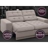 Sofá Jobim 1,70m Assento Retrátil e Reclinável Velosuede - NETSOFAS - 8
