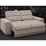 Sofá Jobim 1,70m Assento Retrátil e Reclinável Velosuede - NETSOFAS - 1