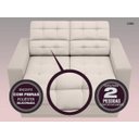 Ver imagem 5 de Sofá Jobim 1,70m Assento Retrátil e Reclinável Velosuede - NETSOFAS