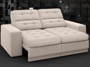 Ver imagem 1 de Sofá Jobim 1,70m Assento Retrátil e Reclinável Velosuede - NETSOFAS