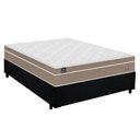 Ver imagem 1 de Cama Box Casal Suede + Colchão Lis Molas Ensacadas Superpocket Plumatex 138cm – Suporta até 120 Kg P
