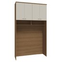 Ver imagem 1 de Guarda Roupa Modulado Ponte 04 Portas 245cm Altura Setiba