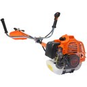 Ver imagem 1 de Rocadeira Lateral a Gasolina Vulcan Vr520h 52cc 2,5hp com Carretel com Fio + Lamina 3 Pontas para Ma