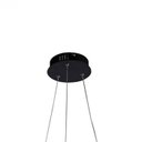 Ver imagem 5 de Pendente Led Anéis Atom 36w 3000k Metal 63cm Preto Bella HM019B