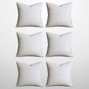 Ver imagem 1 de 6 Capas de Almofada Bouclé Capri 50x50 Decoração Branca