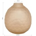 Ver imagem 2 de Moana Vaso 15x15x15cm Vidro Âmbar