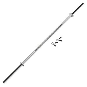 Barra para Anilhas Lion Performance 1,20 Cromada Ergonômica