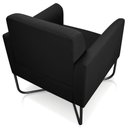 Ver imagem 2 de Kit 2 Poltronas Isabella Base X Suede Preto