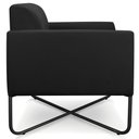 Ver imagem 3 de Kit 2 Poltronas Isabella Base X Suede Preto