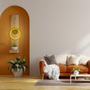 Ver imagem 3 de Arandela Eclipse de Parede Luz Indireta Perfil de Led 2.700k