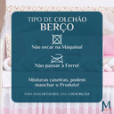 Ver mais imagens de Kit Berço Trança Ursinho Marinho Menino 11 Peças com Saia:rosa