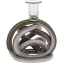 Ver imagem 1 de Castiçal Porta Vela Vidro 16x14x14cm Verde