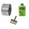Kit Impermeabilização Mantas Adesiva 20cm + Primer + Trincha Viaflex - 1