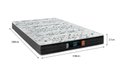 Ver imagem 6 de Cama Box Casal - Tecido Sintético Branco com Colchão Extra Firme D28 - Suporta 80Kg