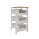 Ver imagem 2 de Balcão Cozinha Fruteira Genialflex Adapthi Branco Savana