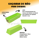 Ver imagem 2 de Caçamba de Mão para Driwall com Lâmina P/ Espátula Condor
