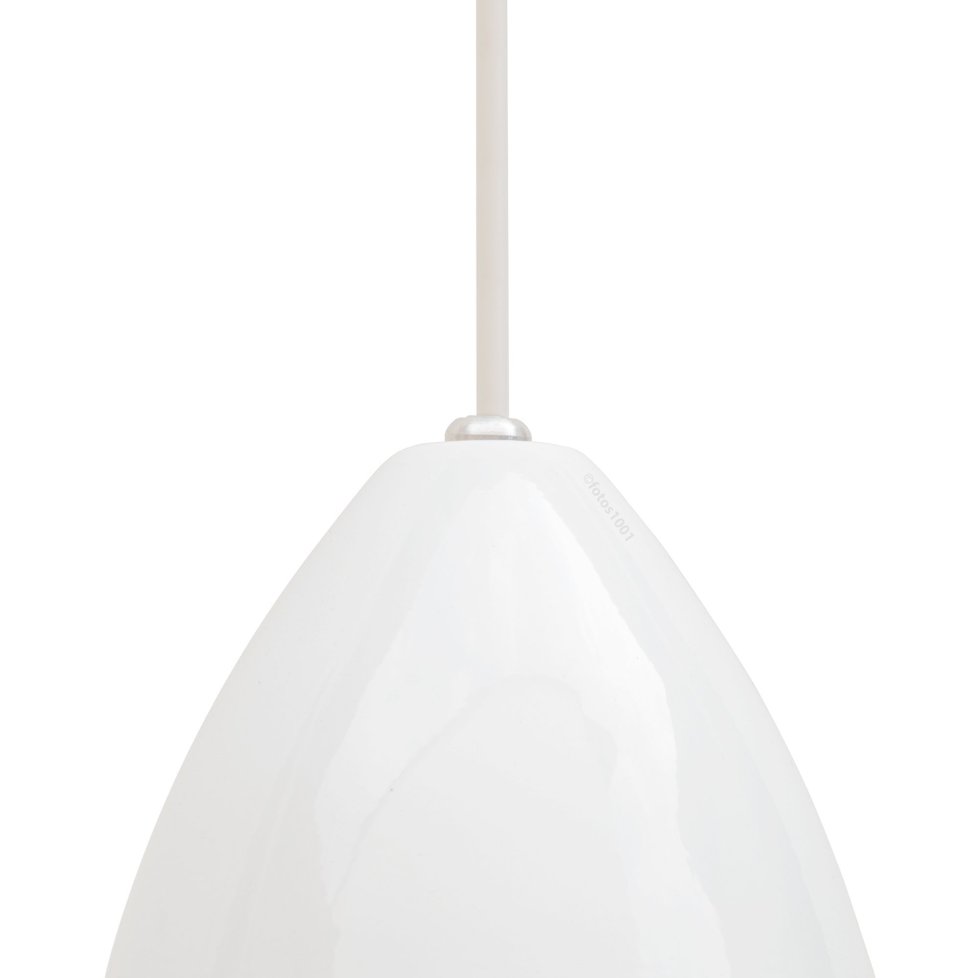 Pendente Soft Poptem cone aluminio branco e cobre - 2