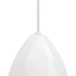 Pendente Soft Poptem cone aluminio branco e cobre - 2