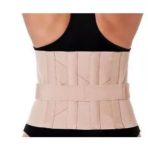 Cinta Colete Elástico Lombar com Barbatanas Flexiveis
